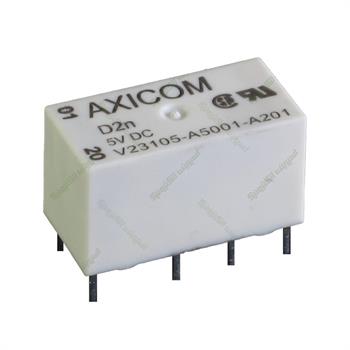 رله مخابراتی 5 ولت 2 آمپر 8 پایه AXICOM V23105-A5001-A201