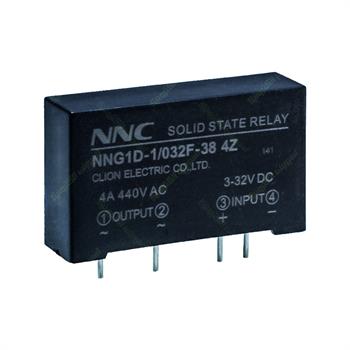 رله الکترونیکی SSR روبردی تک فاز 4 آمپر 4 پایه NNC DC/AC