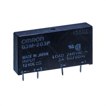 رله الکترونیکی SSR روبردی تک فاز 3 آمپر 4 پایه OMRON DC/AC