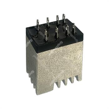 رله الکترونیکی SSR فلزی روبردی ژنکی 5 آمپر 24 ولت  8 پایه ZHENGQI QSSRC-305DA 