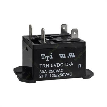 رله شاخک دار تی تی آی 5 ولت 30 آمپر 4 پایه TTI TRH-5VDC-D-A