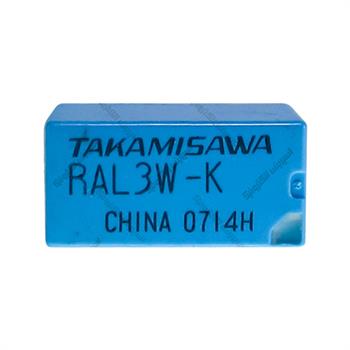 رله رلچ مخابراتی تاکامیساوا 3 ولت 2 آمپر 120اهم  8 پایه TAKAMISAWA RAL3W-K