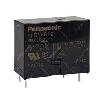 رله کتابی پاناسونیک 12 ولت 16 آمپر 4 پایه PANASONIC ALE1PB12