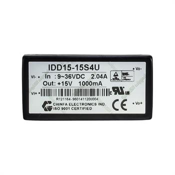 مبدل ولتاژ چینفا 1 آمپر CHINFA  IDD15-15S4U  DC/DC  IN:9-36V OUT:+15V