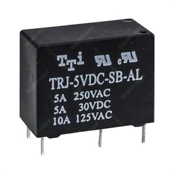 رله پکیجی تی تی آی  5 ولت 5 آمپر 4 پایه TTI TRJ-5VDC