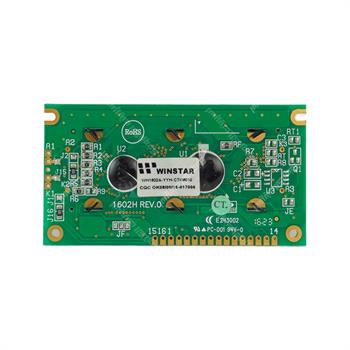 ال سی دی کاراکتری سبز وینستار 2×16 WINSTAR WH1602A-YYH-CTK