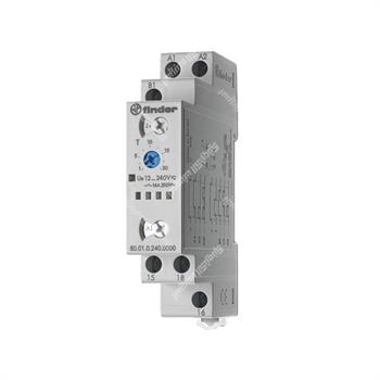 تایمر ریلی تک کنتاکت فیندر 16 آمپر چندکاره AC/DC FINDER 80.01.0.240.0000