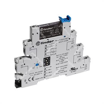 تایمر فوق باریک 24 ولت AC/DC فیندر FINDER 38.21.0.024.0060