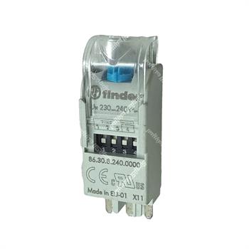 تایمر مولتی فانکشن مولتی ولتاژ سوکتی فیندر FINDER 86.30.8.240.0000 