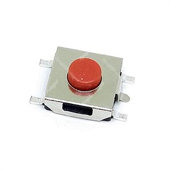 تک سوییچ  اس ام دی SMD چینی 4 پایه 3.1×6.2×6.2 شاسی قرمز 