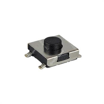 تک سوییچ  اس ام دی SMD چینی 4 پایه 3.1×6.2×6.2 شاسی مشکی