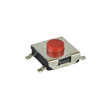 تک سوییچ  اس ام دی SMD چینی 4 پایه 3.1×6.2×6.2 شاسی قرمز 