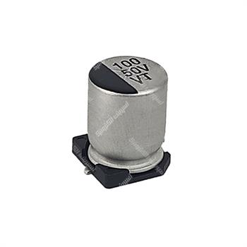 خازن SMD الکترولیت  100 میکروفاراد 50 ولت 