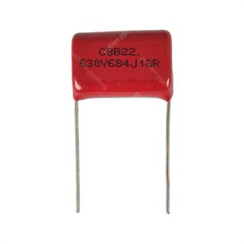 خازن پلی استر 680 نانو فاراد 630 ولت  CBB22 684J 630V  