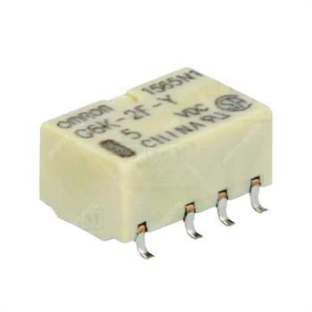 رله SMD مینی مخابراتی امرون 5 ولت 1 آمپر 8 پایه OMRON G6K-2F-Y