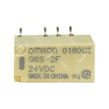 رله SMD مینی مخابراتی امرون 24 ولت 2 آمپر 8 پایه OMRON G6S-2F-24VDC