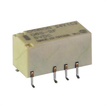 رله SMD مینی مخابراتی امرون 5 ولت 2 آمپر 8 پایه OMRON G6S-2F-5VDC