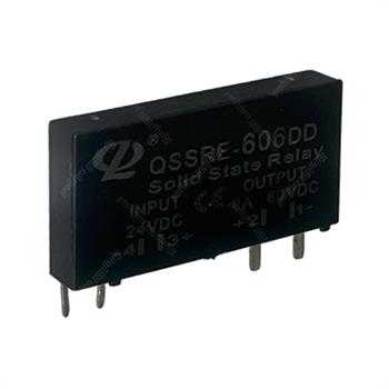 رله الکترونیکی SSR روبردی ژنکی 6 آمپر 24 ولت  4 پایه ZHENGQI QSSRE-606DD 