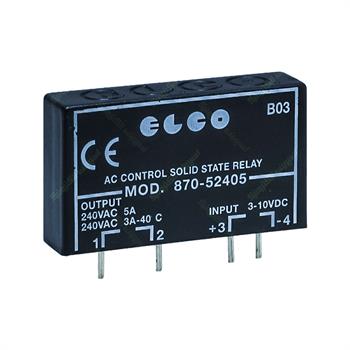 رله الکترونیکی SSR روبردی الکو 5 ولت 5 آمپر  ELCO MOD 870-52405 DC/AC