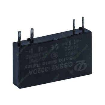 رله الکترونیکی SSR روبردی ژنکی 24 ولت 2 آمپر  JENGQI QSSRE-302DA DC/AC