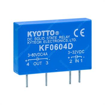 رله الکترونیکی SSR روبردی کیوتو 24 ولت 4 آمپر  KYOTTO KF0604D DC/DC