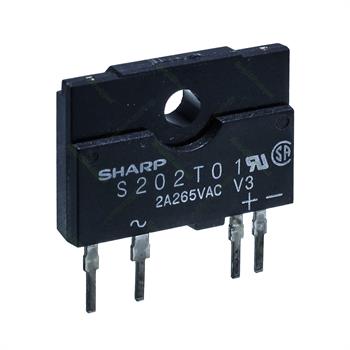 رله الکترونیکی SSR روبردی شارپ 6 ولت 2 آمپر  SHARP S202T01 DC/AC