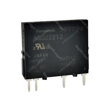 رله الکترونیکی SSR روبردی پاناسونیک ۱۲ولت  2 آمپر  PANASONIC AQG22212 DC/AC