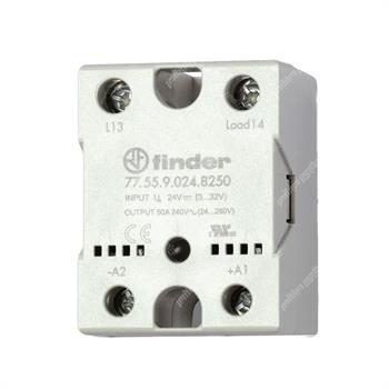 رله الکترونیکی  SSR پنلی فیندر 50 آمپر  FINDER 77.55.9.024.8250 