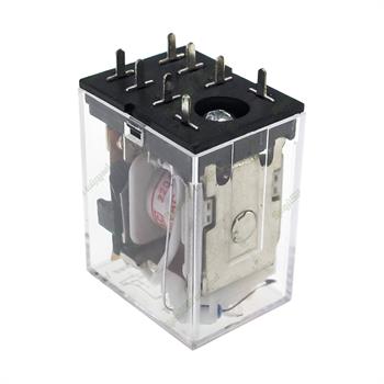 رله ایزومی هلی شان پایه بردی 220 ولت 10 آمپر 8 پایه HELISHUN HLS-13F-2C
