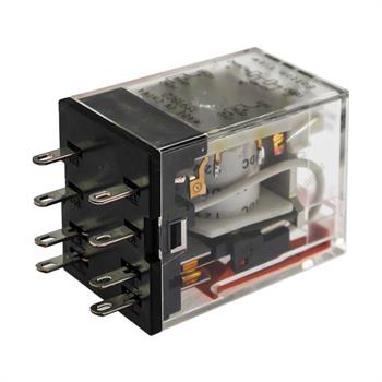 رله ایزومی امرون پایه راستا 12 ولت 7 آمپر 8 پایه OMRON MY2N-GS