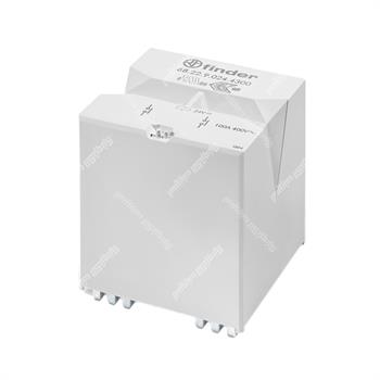 رله سولار توان بالا فیندر 24 ولت دی سی 2 کنتاکت باز 100 آمپر 14 پایه FINDER 68.22.9.024.4300 