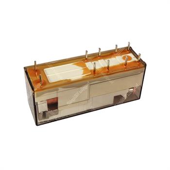 رله شیشه ای مخابراتی شراک 24 ولت  8 آمپر 10پایه  SCHRACK SR4M4024 