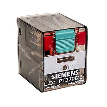 رله شیشه ای پاور زیمنس سوکتی 4 کنتاکت 115 ولت ای سی 6 آمپر 14 پایه SIEMENS PT570615   