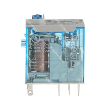 رله شیشه ای کتابی 12VDC فیندر 8 آمپر  8 پایه  FINDER 46.52.9.012.0074 