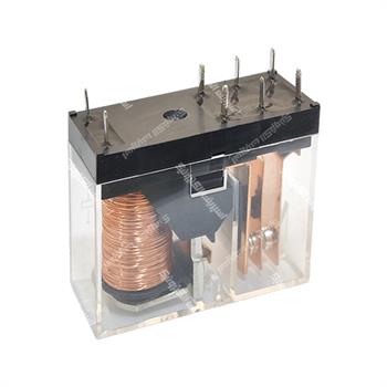 رله شیشه ای کتابی امرون 5 ولت 16 آمپر 8 پایه OMRON G2R-1-E