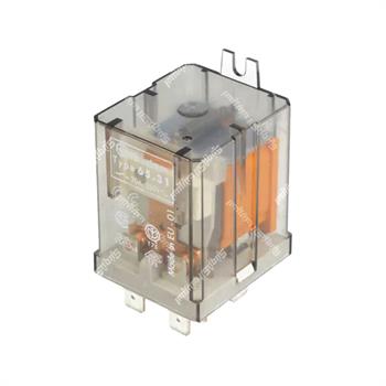 رله شیشه ای 1 کنتاکت فیندر پایه سوکتی 230 ولت ای سی 20 آمپر 6 پایه  FINDER 65.31.8.230.0000 