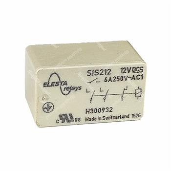 رله صنعتی الستا 12 ولت 6 آمپر 8 پایه ELESTA SIS112