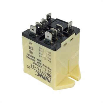 رله فیش خور ان ان سی 220 ولت 30 آمپر 8 پایه NNC71A-2Z