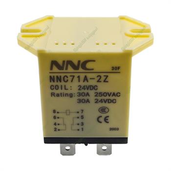 رله فیش خور کلیون 24 ولت 30 آمپر 8 پایه CLION NNC71A-2Z