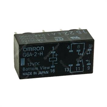 رله مخابراتی امرون 12 ولت 8 پایه OMRON G6A-2-H 