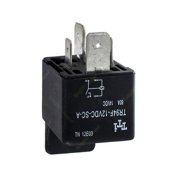 رله ماشینی تی تی آی 12 ولت 80 آمپر 4 پایه TTI TR94F-12VDC-SC-A