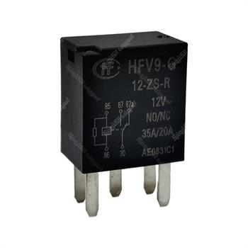 رله ماشینی هونگفا 12 ولت 20 آمپر 5 پایه  HONGFA HFV9-G 12-ZS-R  