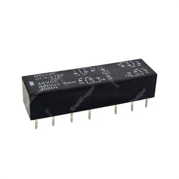 رله مخابراتی دوبل امرون 24 ولت 14 پایه OMRON G6A-474P-US-ST