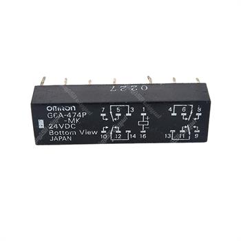 رله مخابراتی دوبل امرون 24 ولت 14 پایه OMRON G6A-474P-US-ST