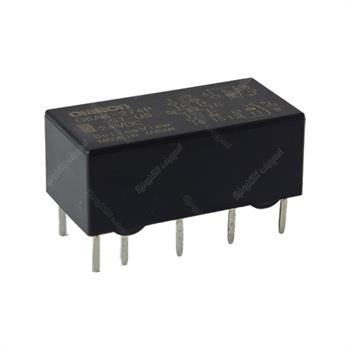 رله مخابراتی لچ دو بوبین امرون 24 ولت 1 آمپر 10 پایه OMRON G6AK-274P-ST-US 