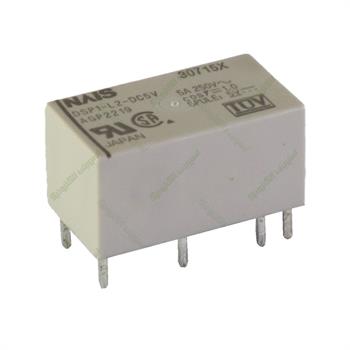 رله مخابراتی لچ نایس دو بوبین 5 ولت 5 آمپر 8 پایه NAIS DSP1-L2-DC5V