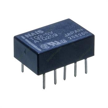 رله مینی مخابراتی نایس 5 ولت 1 آمپر 10 پایه NAIS TQ2-5V