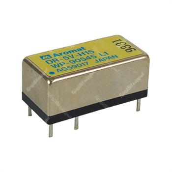 رله مخابراتی فلزی ماتسوشیتا و آرومات 5 ولت0.3 آمپر 6 پایه AROMAT MATSUSHITA  DR-5V