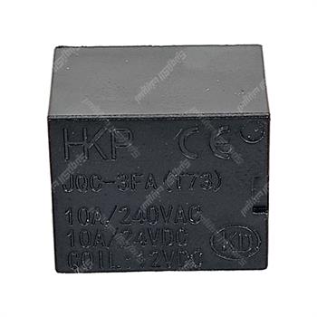 رله میلون اچ کا پی 12ولت 1کنتاکت باز 4پایه 10آمپرHKP JQC-3FA(T73)