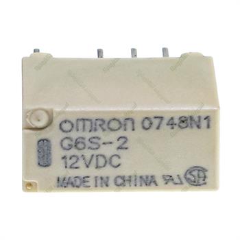  رله مینی مخابراتی امرون 12ولت 2 آمپر 8 پایه OMRON G6S-2